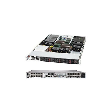 Supermicro Superchassis 118G-1400B, 1U Rackmount, 1400W High-Efficiency Ps 80 CSE-118G-1400B